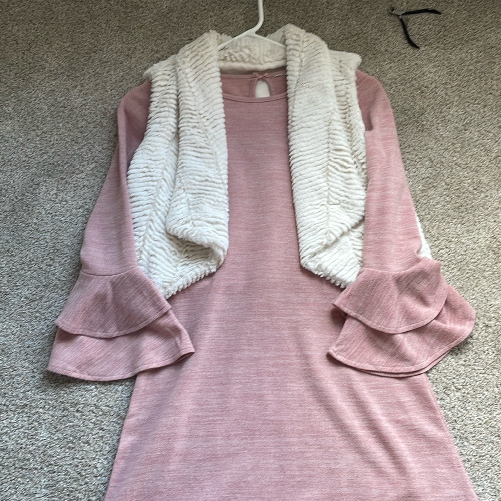 Dillards girls large dress